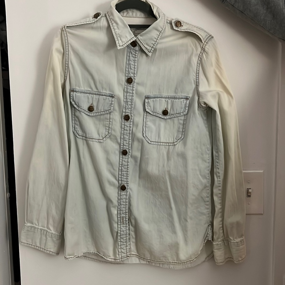 Current Elliott denim shirt